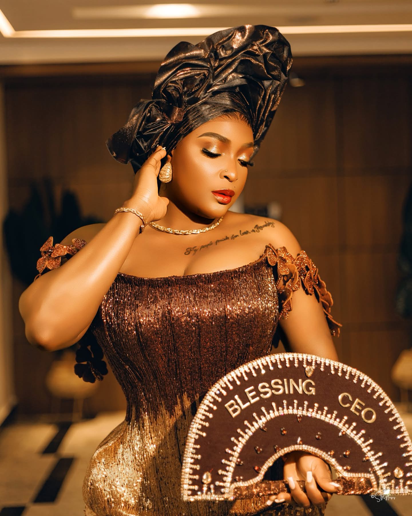 Blessing ceo shake Nollywood and all Social Media platforms in Nigeria